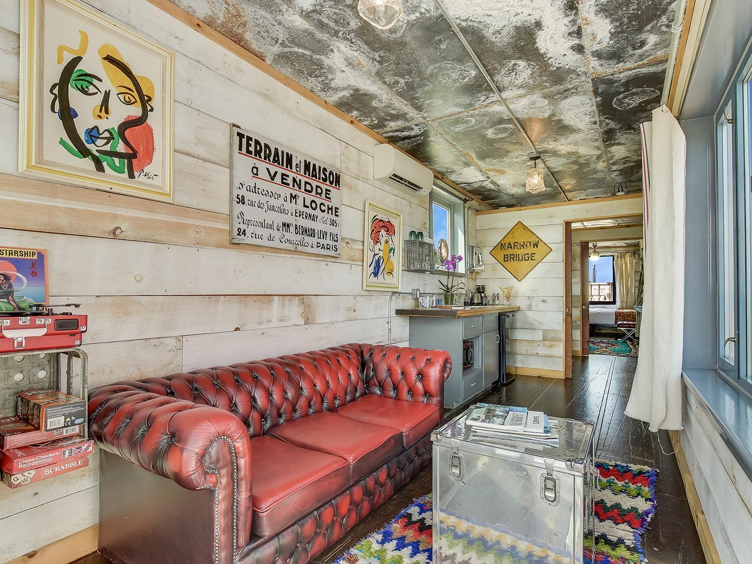 Flophouze Shipping Container Hotel Round Top Zimmer foto